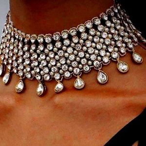 Crystal Tassel Necklace